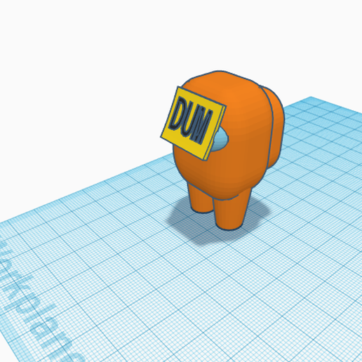 Файл STL Among Us Crewmate Sticky Note・Модель для печати в 3D скачать・Cults